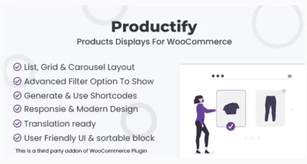 Productify - Products Displays For WooCommerce