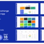 Qash - Cryptocurrency Exchange Dashboard React App + Dashboard