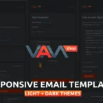 Responsive Email Templates for eCommerce WebSite