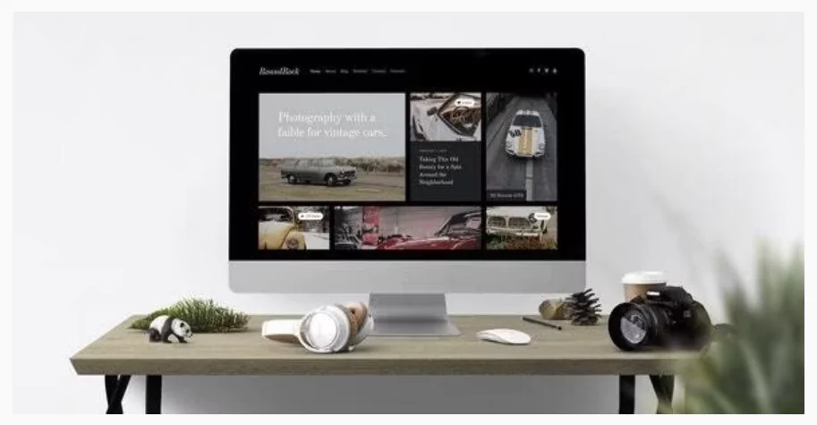 RoundRock — Showcase & Blog Drupal Theme