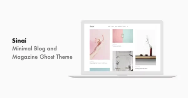 Sinai - Minimal Blog and Magazine Ghost 5.0 Theme