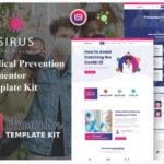 Sirus - Medical Prevention Elementor Template Kit