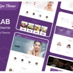 Spa Lab Beauty Salon WordPress Theme