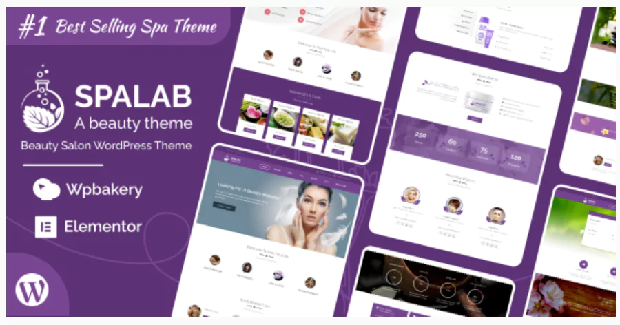 Spa Lab Beauty Salon WordPress Theme