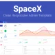SpaceX - Bootstrap Admin Template