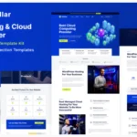 Stellar - Hosting & Cloud Provider WordPress Elementor Template Kit