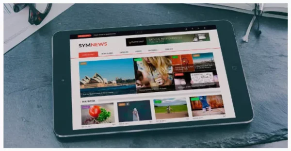 SymNews - News & Magazine Drupal 11 & 10 Theme