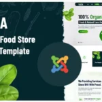 TazZA – Organic Food Store Joomla Template