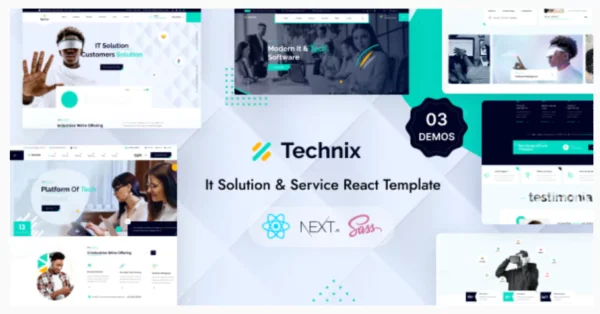 Technix - Technology & IT Solutions React Next js Template