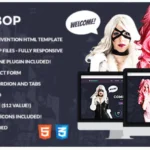 The Bebop Anime and Comic HTML Convention Template