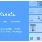 TheSaaS - Responsive SaaS, Software & WebApp Drupal 10 Themes