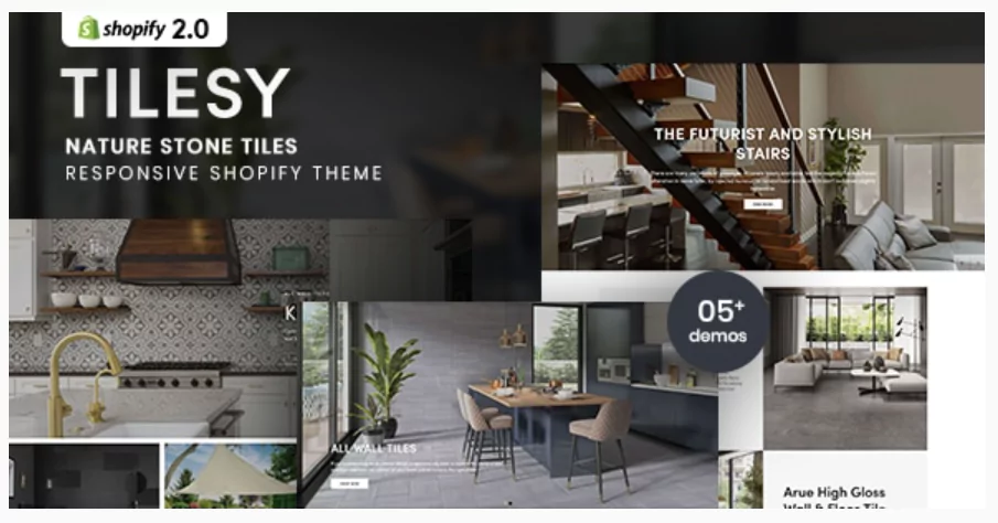 Tilesy - Nature Stone Tiles Responsive Shopify Theme