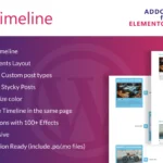 Timeline for Elementor WordPress Plugin