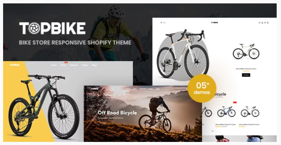 TopBike - Bike Store Responsive Shopify Theme