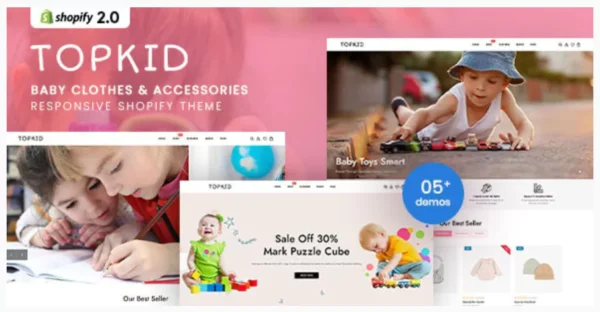 Topkid - Baby Clothes & Accessories Shopify Theme