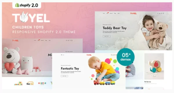 Toyel - Children Toys Responsive Shopify 2.0 Theme
