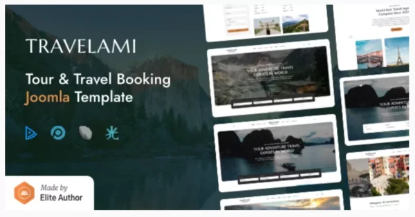 Travelami - Tour & Travel Booking Joomla Template