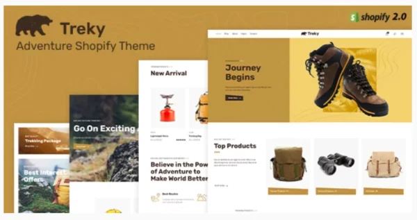 Treky - Trekking & Adventure Store Shopify Theme