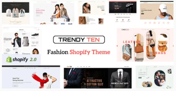 TrendyTen - Multipurpose Shopify
