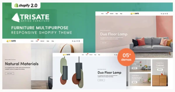 Trisate - Furniture Multipurpose Responsive Shopify Theme