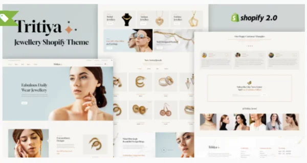 Tritiya - Modern Jewelry Store Shopify Theme