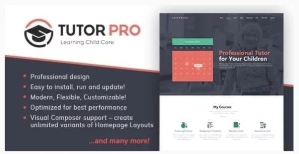 Tutorgo – Education WordPress Theme