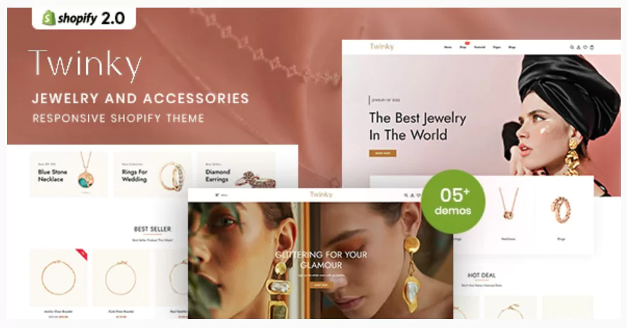 Twinky - Jewelry And Accessories Responsive Shopify 2.0 Theme