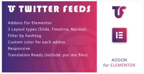 Twitter Feeds for Elementor WordPress Plugin