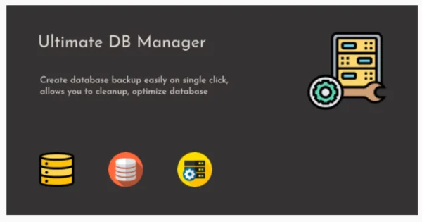 Ultimate DB Manager - WordPress Database Backup, Cleanup & Optimize Plugin