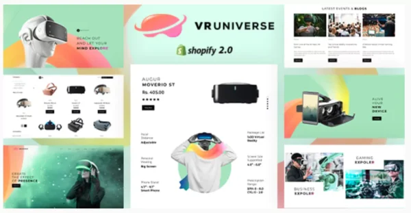 VRUniverse - Virtual Reality Store Shopify Theme