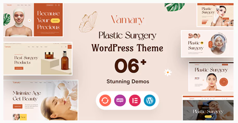 Vamary - Plastic Surgery WordPress Theme
