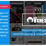 Vanesa | Mega Store Responsive Joomla Template