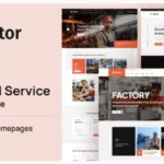 Vector - Industrial Service HTML Template