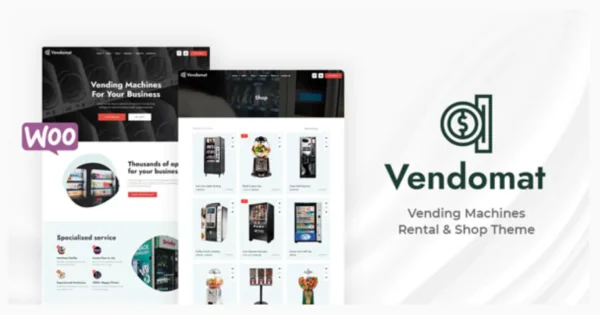 Vendomat - Vending Machines WooCommerce Theme