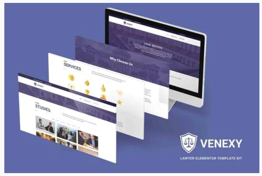 Venexy - Lawyer Elementor Kit