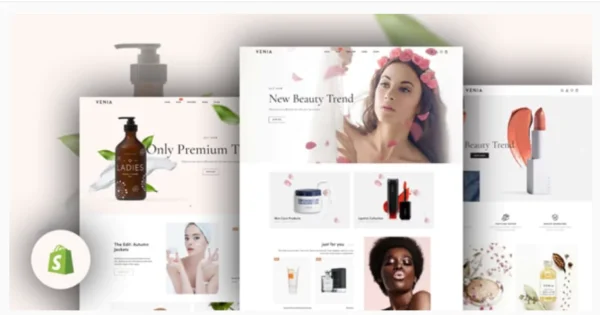 Venia - Beauty & Cosmetics Shop Responsive Shopify Theme