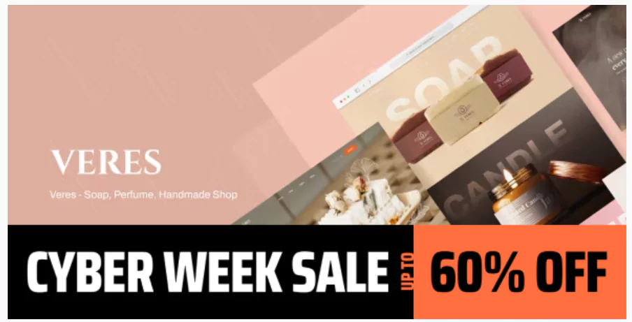 Veres - Handmade Soap & Candles WordPress Theme