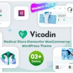 Vicodin - Medical Store WordPress Theme