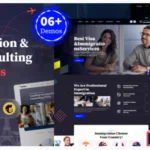 Vistro - Visa Immigration WordPress Theme