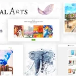 Visual Art Gallery WordPress Theme