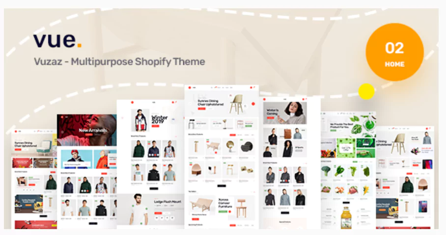 Vuzaz - Minimal eCommerce Shopify Theme