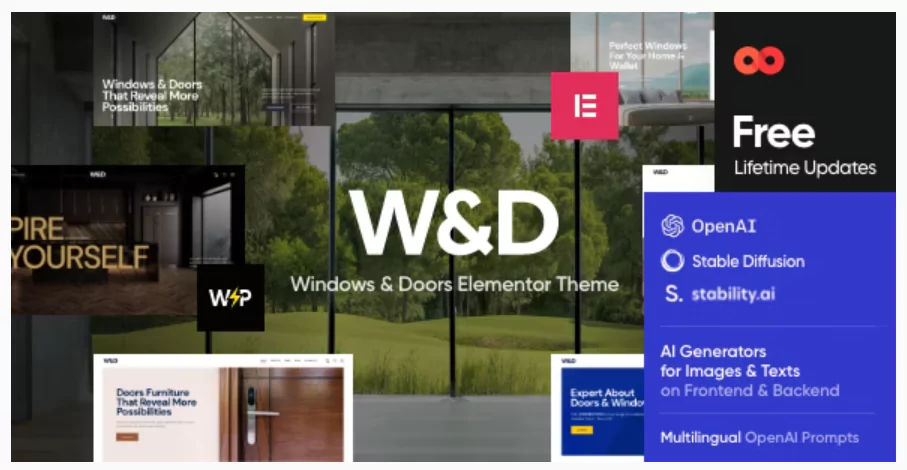 W&D - Windows & Doors Theme