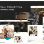 Wanzor - Pet WordPress Theme