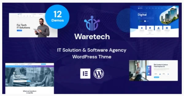 Waretech - IT Solutions & Technology WordPress Theme