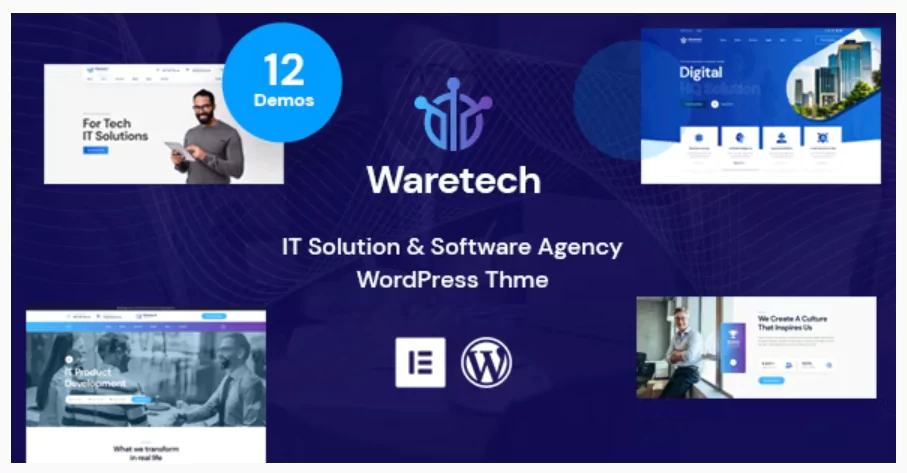 Waretech - IT Solutions & Technology WordPress Theme