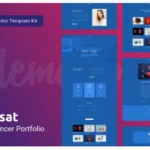 Wasat — Creative Portfolio Elementor Template Kit