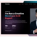 Weasley – Personal Portfolio WordPress Theme
