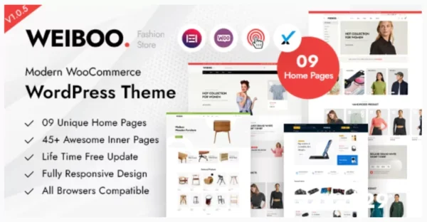 Weiboo - WooCommerce WordPress Theme