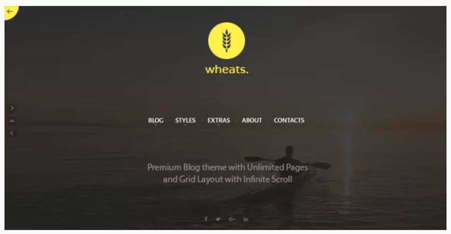 Wheats - Blogging WordPress Theme Wheats - Blogging WordPress Theme