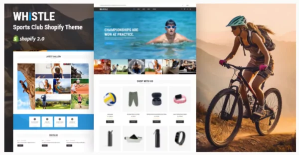Whistle - Fitness, Sports Multipurpose Shopify Theme
